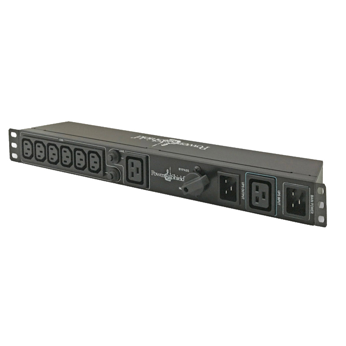 PowerShield Rack Mount Bypass Switch Plus Hot Swap PDU for 3kVA, 1U, 15Amp Input, facilitates safe maintenance procedures PowerShield Rack Mount Bypass Switch Plus Hot Swap PDU for 3kVA, 1U, 15Amp Input, facilitates safe maintenance procedures